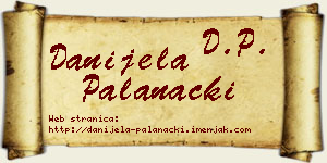 Danijela Palanački vizit kartica